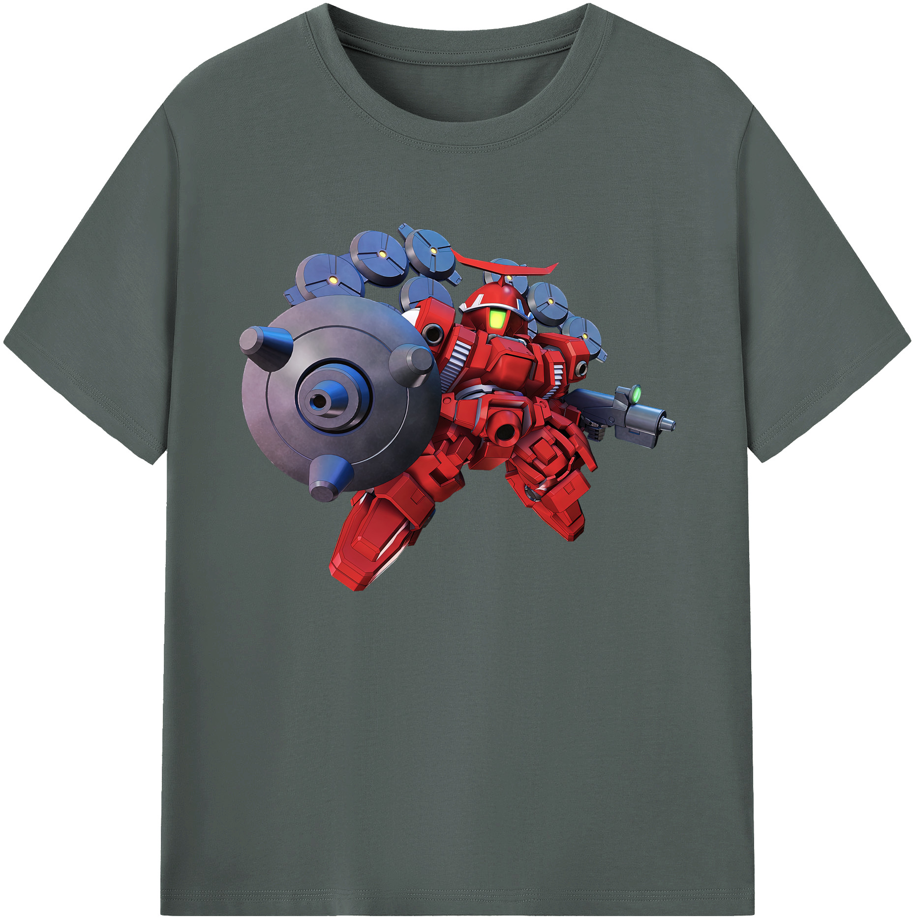 （画像用） 機動戦士ガンダム Mobile Suit Gundam 綿100％ メンズ半袖Tシャツ｜肌触りやわらか＆通気性
